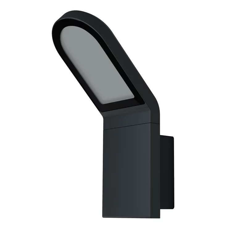 Wall Mørk grå Fra Ledvance - Med sin stilrena design och effektiva funktionalitet &auml;r Wall det perfekta valet f&ouml;r att b&aring;de belysa och s&auml;kerst&auml;lla ditt utomhusomr&aring;de.