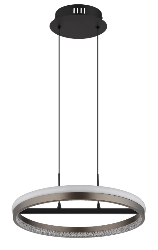 Della Ø40 Grå Taklampe Fra Globo Lighting - Perfekt f&ouml;r vardagsrum och matsalar, d&auml;r den skapar en inbjudande atmosf&auml;r och en modern touch.