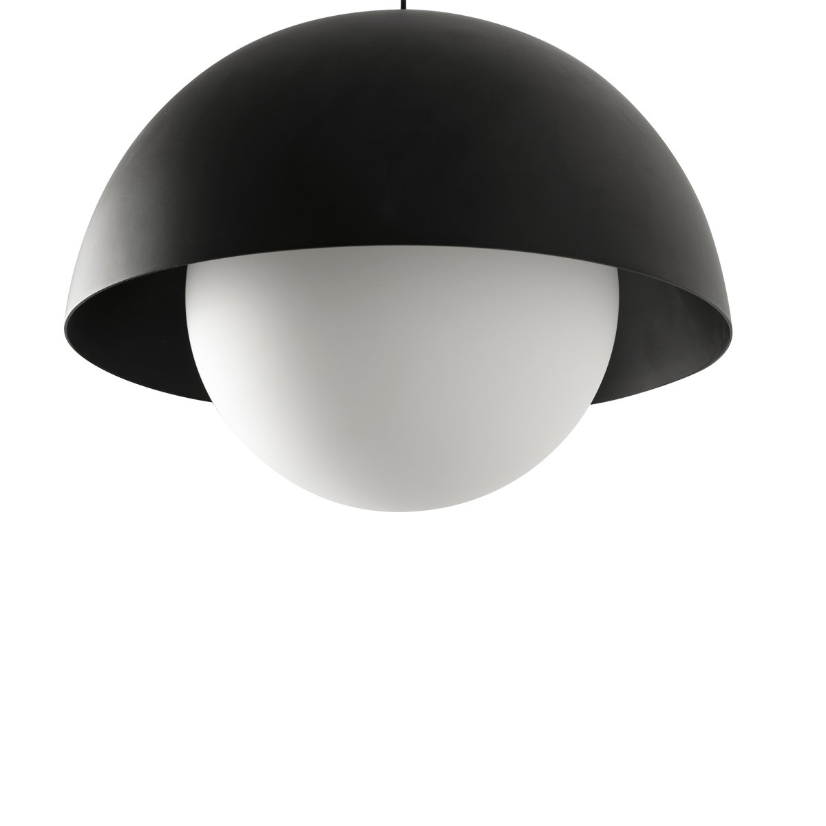 Marisol Ø30 Svart Taklampe Fra Faro Barcelona - Marisol er en stilig pendellampe med myke linjer og et minimalistisk retrodesign som passer inn i alle typer hjem.