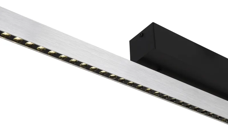 Dentsy 120cm Stål Taklampe Fra Globo Lighting - Med den smidiga touchknappen f&ouml;r av/p&aring; och den stegl&ouml;sa touchdimmern kan du enkelt justera ljusstyrkan efter &ouml;nskem&aring;l.