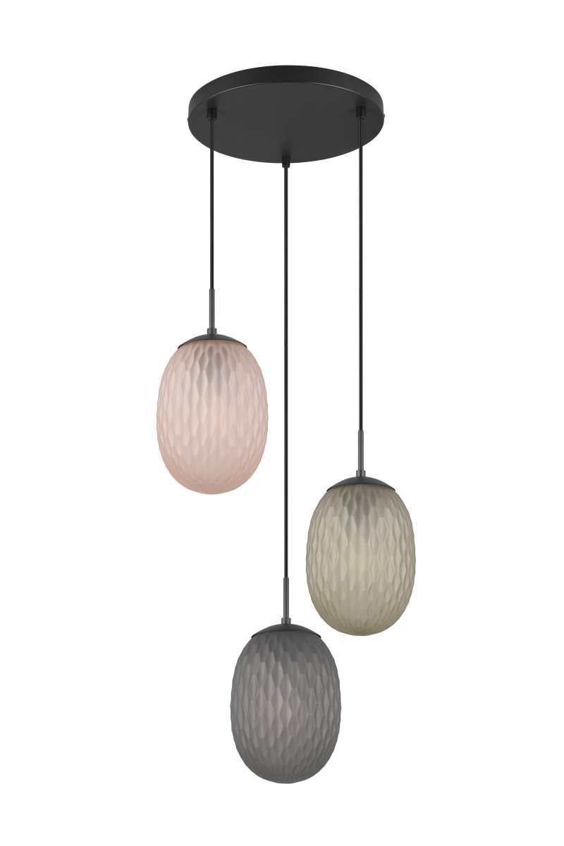 Facette Ø43 Flerfarget Taklampe Fra Trio Lighting - 