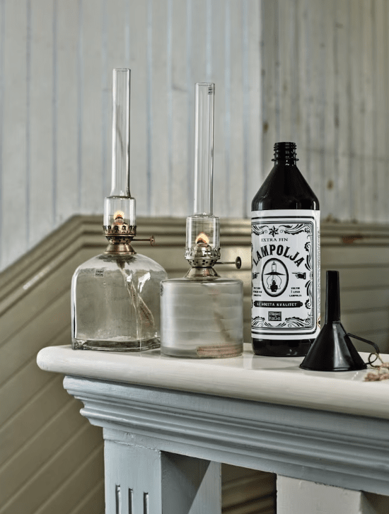 Kerosene lamp elisabeth square Gjennomsiktig Fra Strömshaga - Passer med veke artikkelnummer 116210 og brennere med artikkelnummer 121810G.