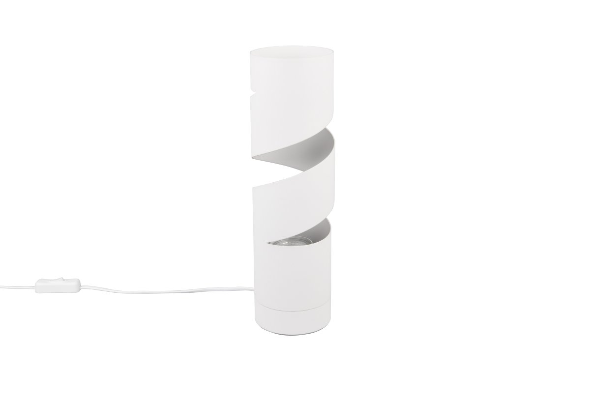 Stream 35cm Hvit bordlampe Fra Trio Lighting - 