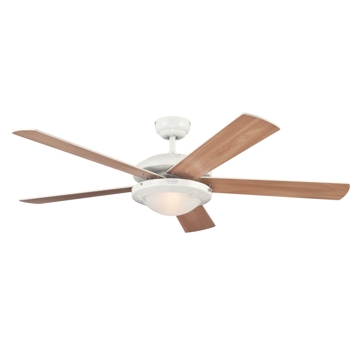 Comet Ø132 Hvit Fra Westinghouse - Flyturen har tre hastighetsnivåer og en reversfunksjon, noe som gjør den ideell både for; sommeren for kjølighet og p&aring; om vinteren for å sirkulere varm luft.