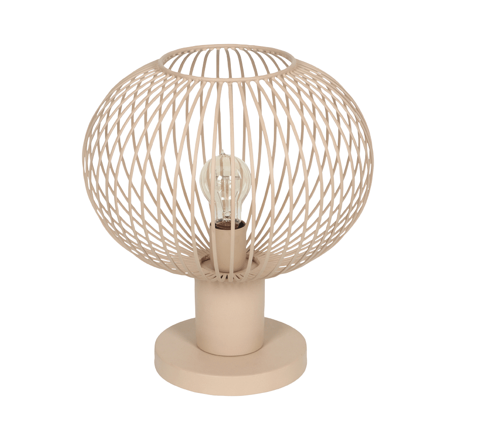 Gila 37cm Sand bordlampe Fra Trio Lighting - 