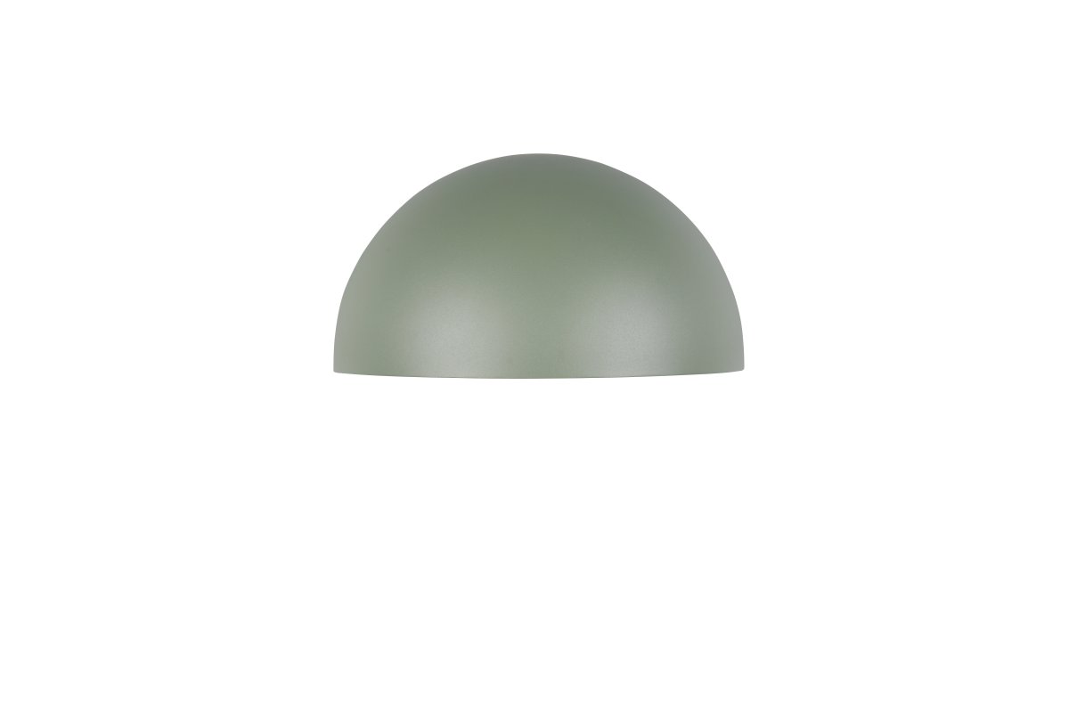 Maas 27cm Grønn utendørslampe Fra Trio Lighting - Maas er en stilig vegglampe med mykt avrundet form i en moderne salviegr&oslash;nn nyanse.
