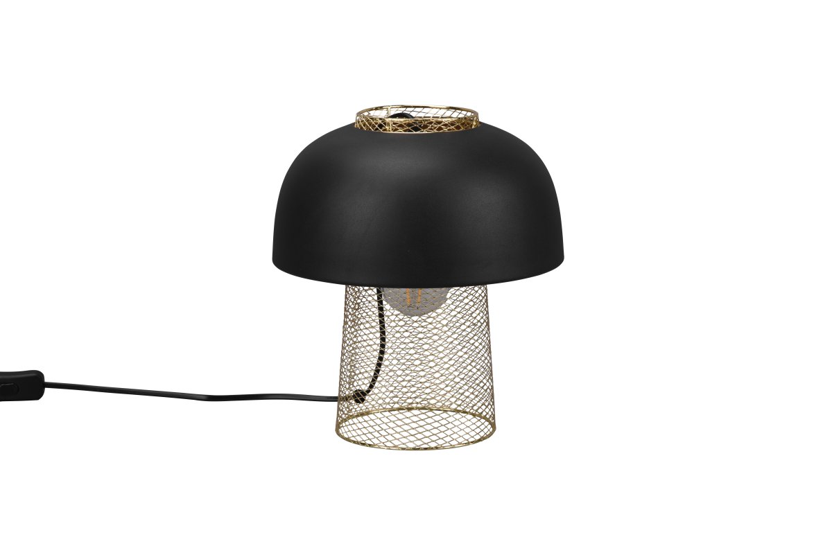 Punch 28cm Svart bordlampe Fra Trio Lighting - 