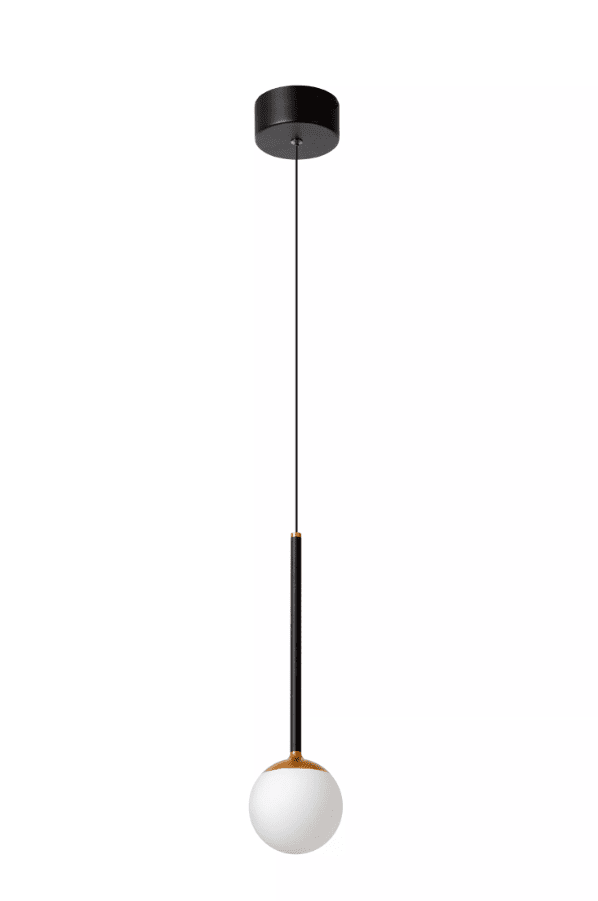 Calina Ø10 Svart Taklampe Fra Lucide - Den høye og lave designen gjør den enkel å tilpasse til ulike rom og behov.