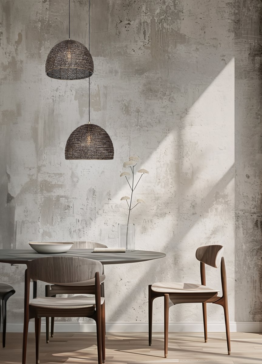 Kamara Ø36 Antikk messing Taklampe Fra Trio Lighting - 