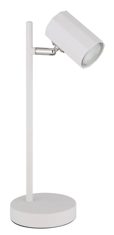 James 35cm Hvit skrivebordslampe Fra Globo Lighting - James &auml;r en modern och funktionell bordslampa som imponerar b&aring;de estetiskt och tekniskt.