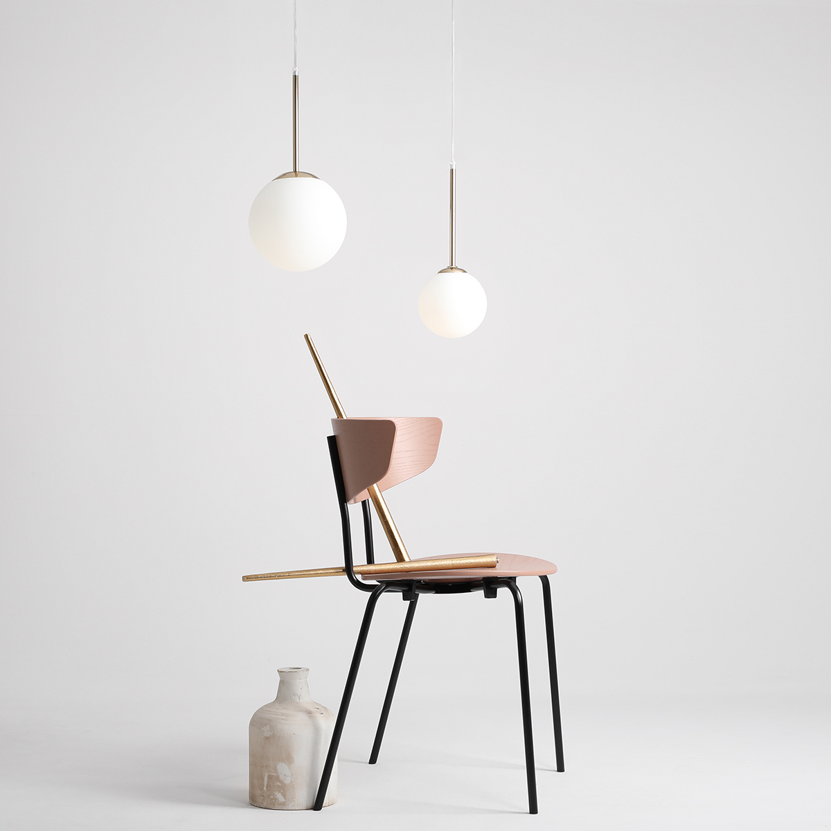 Bosso Ø20 Gull Taklampe Fra Artera - Det tidløse designet gjør den til den perfekte belysningen for både moderne og klassisk interiør.