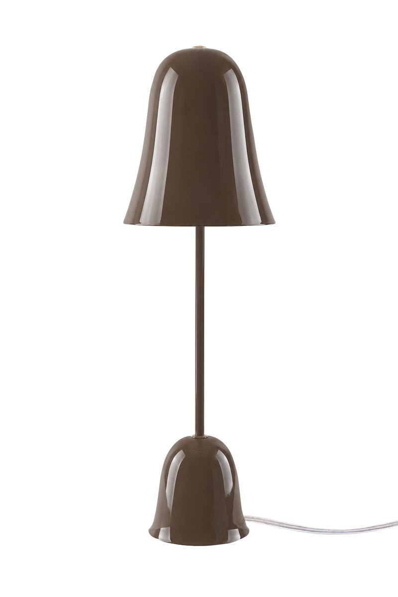 Blåklockan 50cm Brun bordlampe Fra Globen Lighting - Blå klokke er en elegant og tidløs bordlampe i jern med høyglans brun finish.