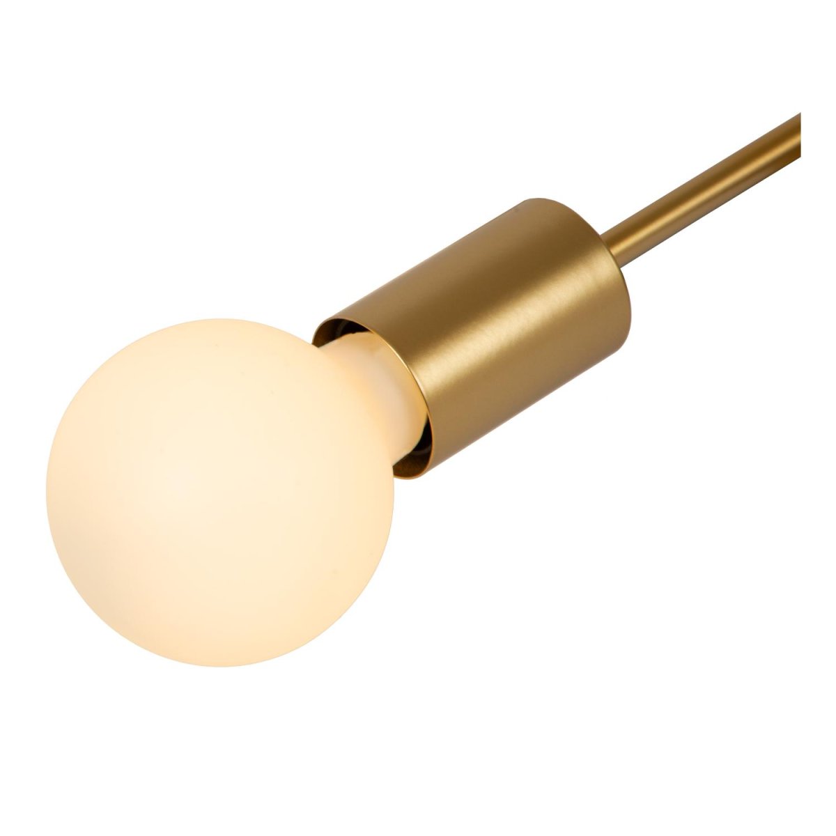 Lester 50cm Matt gull/messing plafond Fra Lucide - Du kan enkelt koble taktaket Lester til en dimmer for &aring; skape den perfekte stemningen med et trykk p&aring; en knapp.