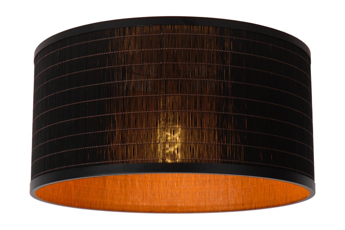 Tagalog Ø40 Svart plafond Fra Lucide - Unike produktegenskaper:Passer for bruk med LED-lyskildeLett å koble til en dimmer (ekskl.