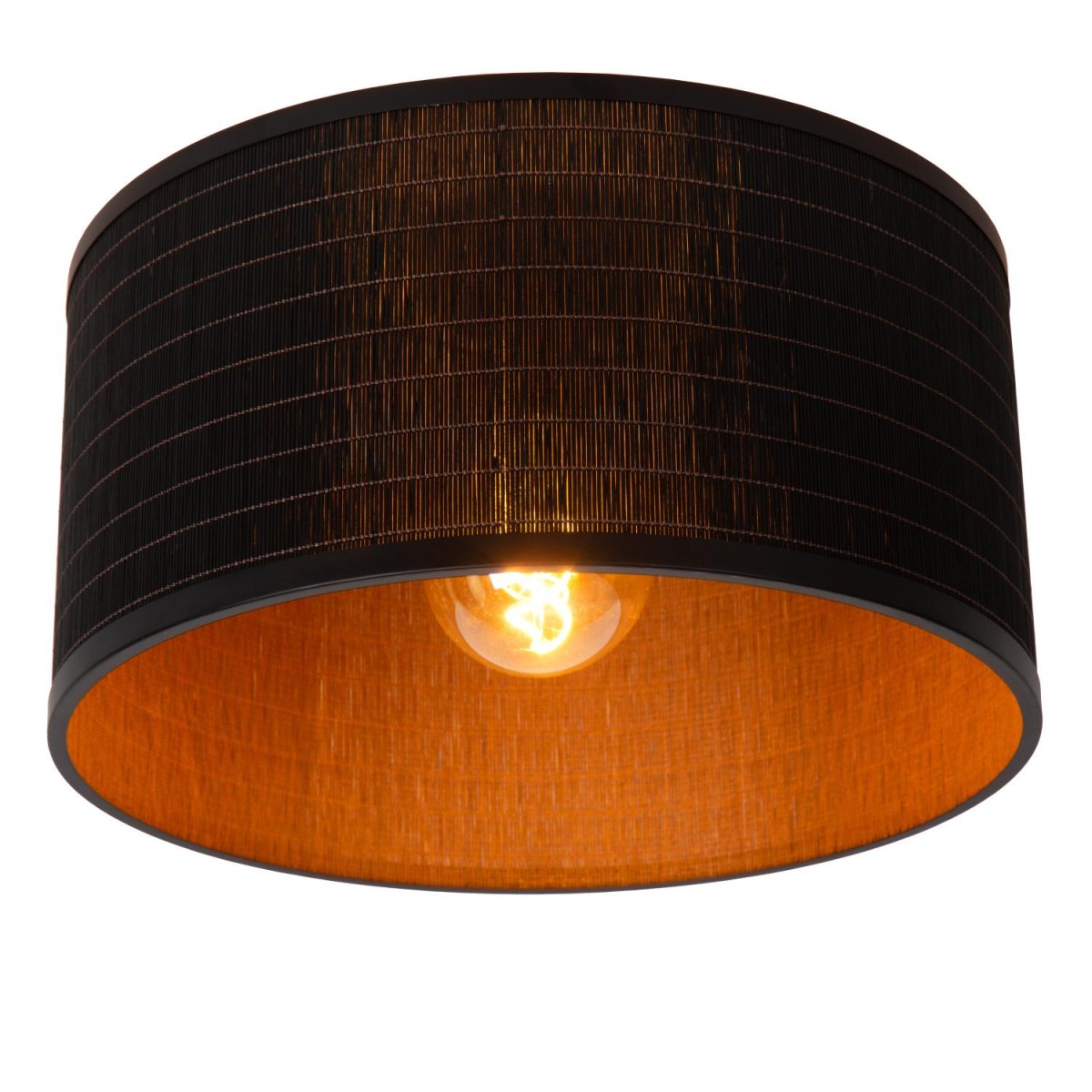Tagalog Ø40 Svart plafond Fra Lucide - Unike produktegenskaper:Passer for bruk med LED-lyskildeLett å koble til en dimmer (ekskl.