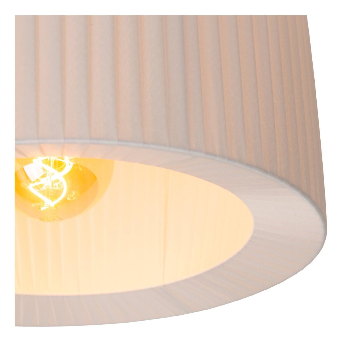 Fold Ø40 Hvit plafond Fra Lucide - Legg til en LED-lyskilde og koble Fold til en dimmer for &aring; skape det perfekte lysmilj&oslash;et i hjemmet ditt.