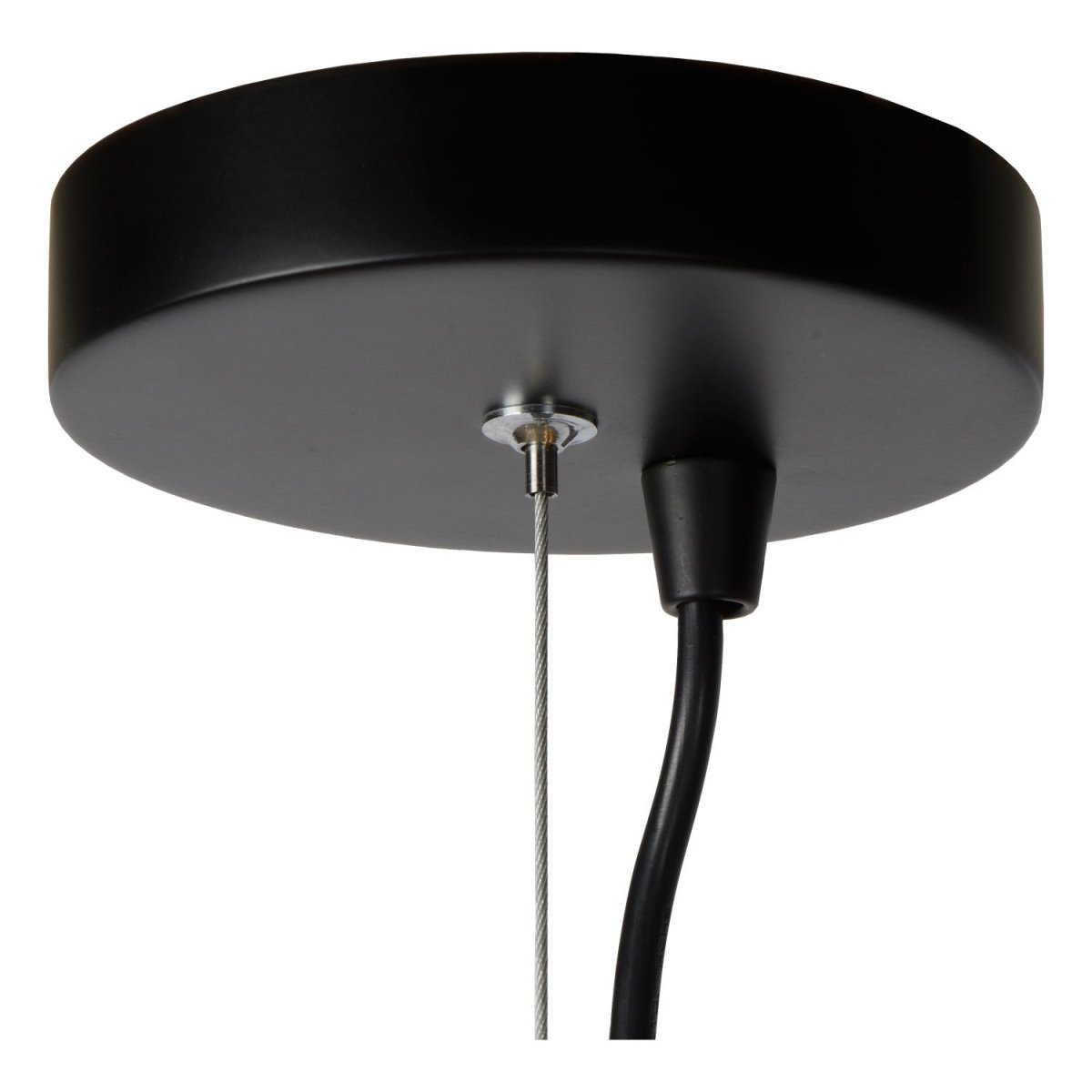 Leanne Ø65 Svart Taklampe Fra Lucide - Unike produktegenskaper:Passer for bruk med LED-lyskilderLampen er justerbar i høyLett å koble til en dimmer (ekskl.