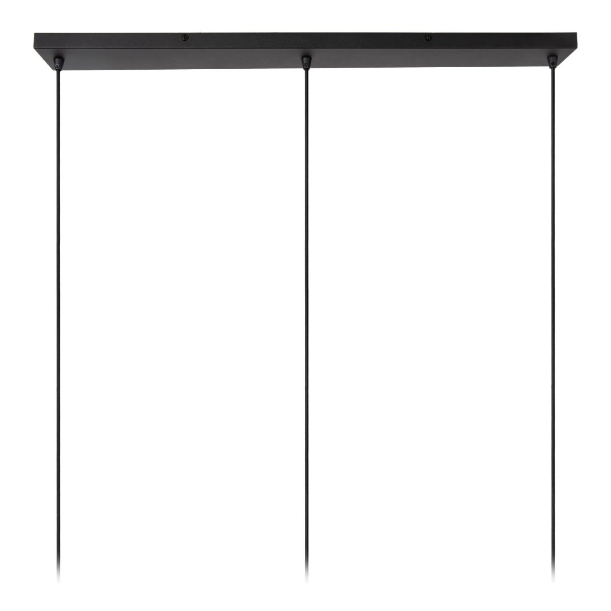 Circle 104cm Svart Taklampe Fra Lucide - Denne lampen er en utmerket måte å legge til stil på kjøkkenet eller ved bardisken, men den skaper også; en sjarmerende atmosfære over spisebordet.