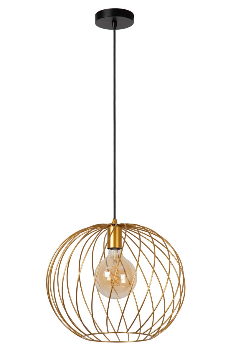 Danza Ø40 Matt gull/messing Taklampe Fra Lucide - Utstyr Danza med en LED-lyskilde og koble den til en ekstern dimmer for å skape den perfekte stemningen.