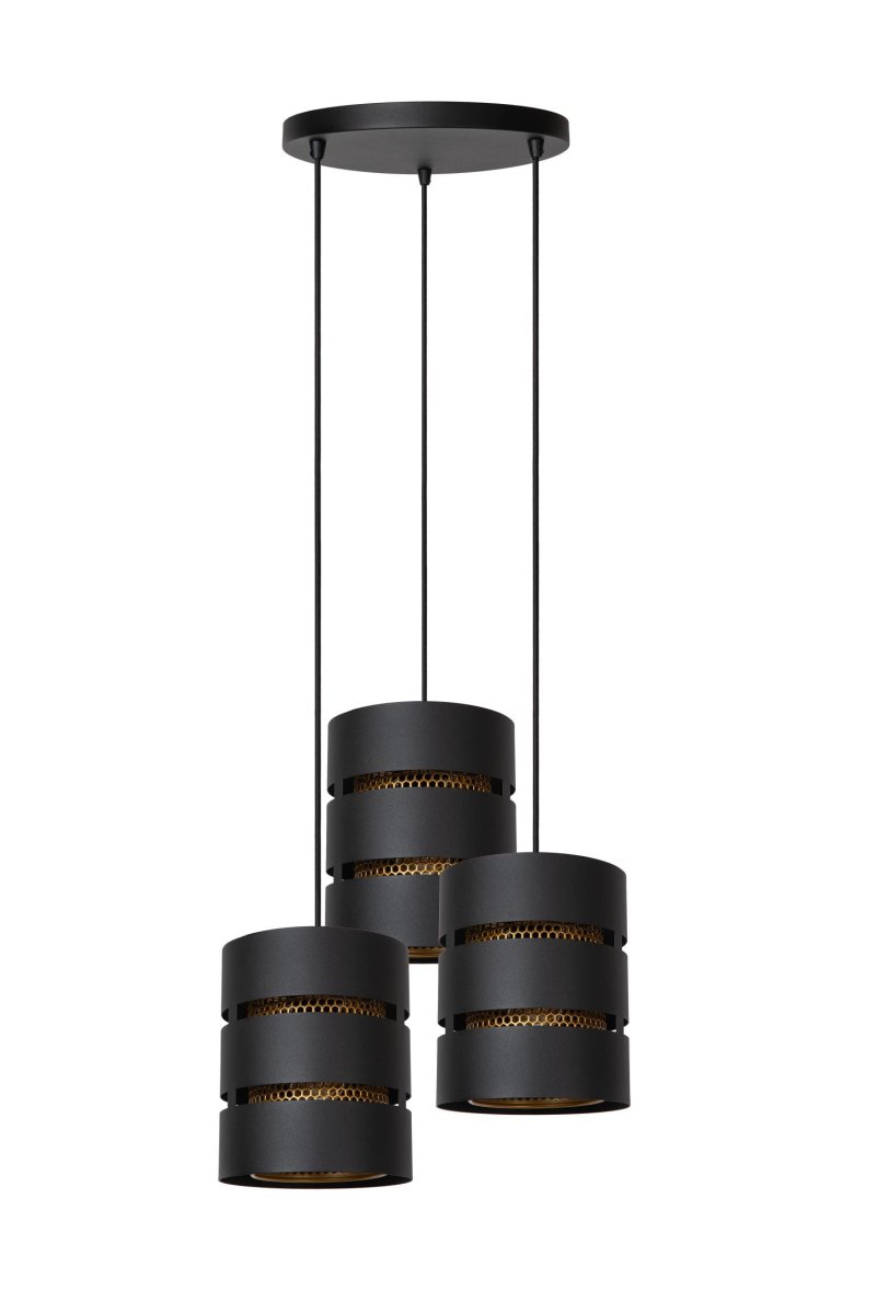 Rosas Ø43 Svart Taklampe Fra Lucide - Unike produktegenskaper:Passer for bruk med LED-lyskilderDenne lampen er høydejusterbarLett å koble til en dimmer (ekskl.