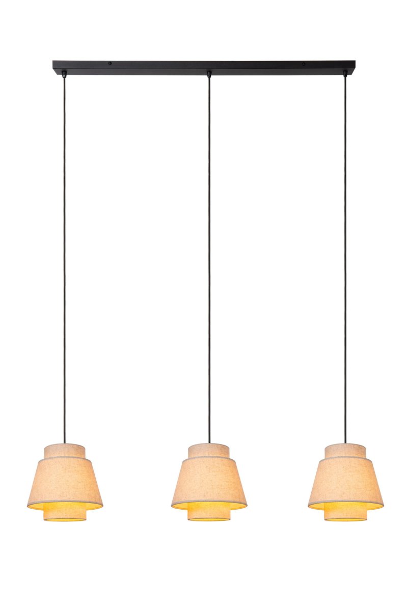 Tribute 120cm Krem Taklampe Fra Lucide - Unike produktegenskaper:Passer for bruk med LED-lyskilderDenne lampen kan justeres i h&oslash;ydenLett &aring; koble til en dimmer (ekskl.