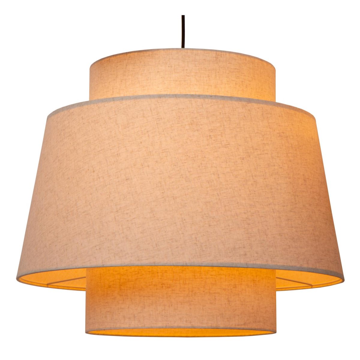 Tribute Ø76 Krem Taklampe Fra Lucide - Unike produktegenskaper:Passer for bruk med LED-lyskilderDenne lampen kan justeres i høydenLett å koble til en dimmer (ekskl.