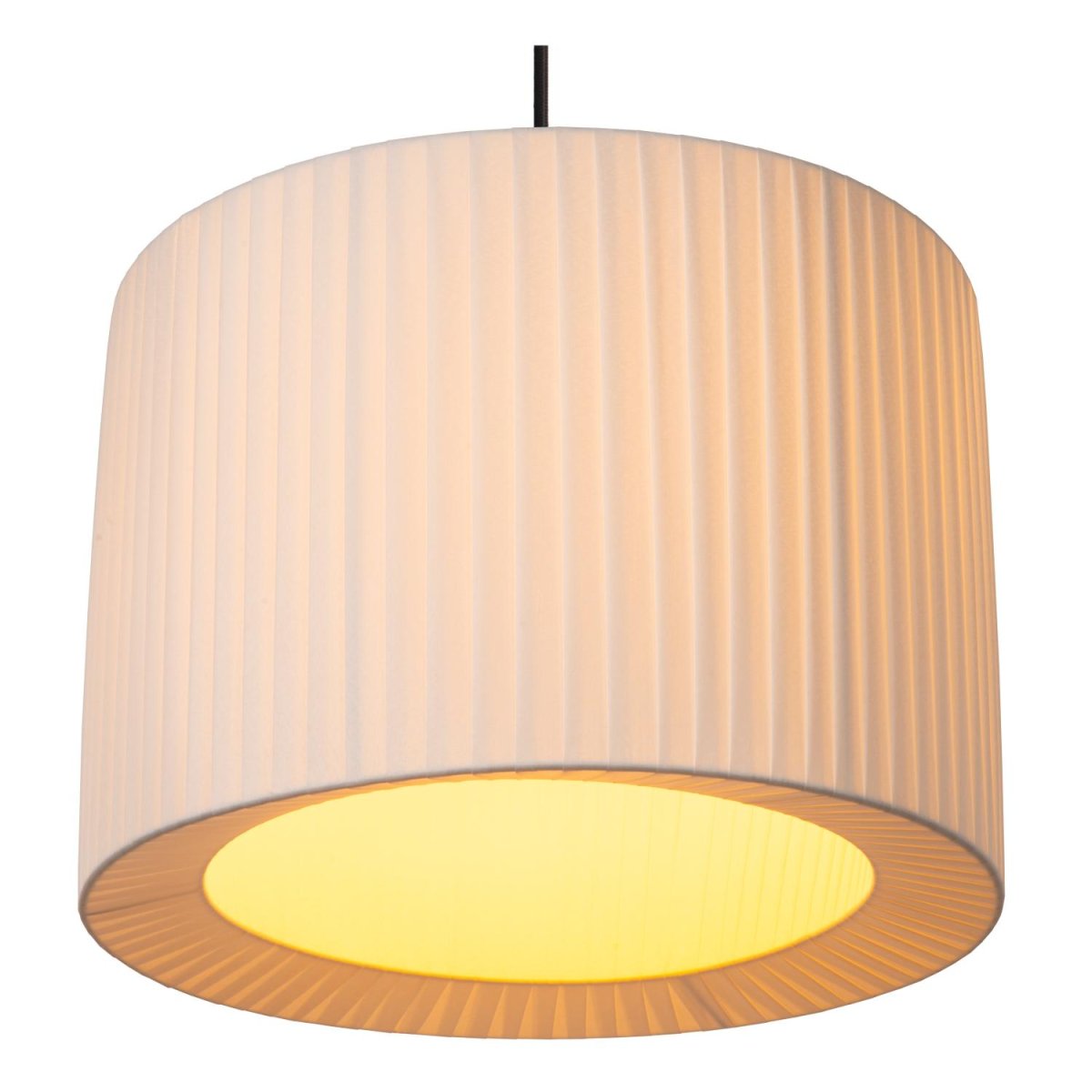 Fold Ø40 Hvit Taklampe Fra Lucide -  Unike produktegenskaperPasser for bruk med LED-lyskildeDenne lampen er justerbar i høyLett å koble til en dimmer (ekskl.