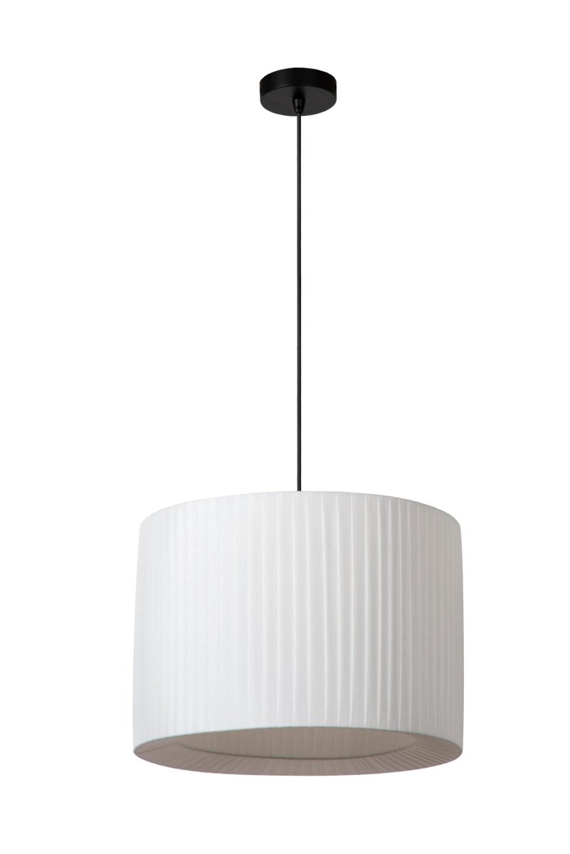 Fold Ø40 Hvit Taklampe Fra Lucide -  Unike produktegenskaperPasser for bruk med LED-lyskildeDenne lampen er justerbar i høyLett å koble til en dimmer (ekskl.