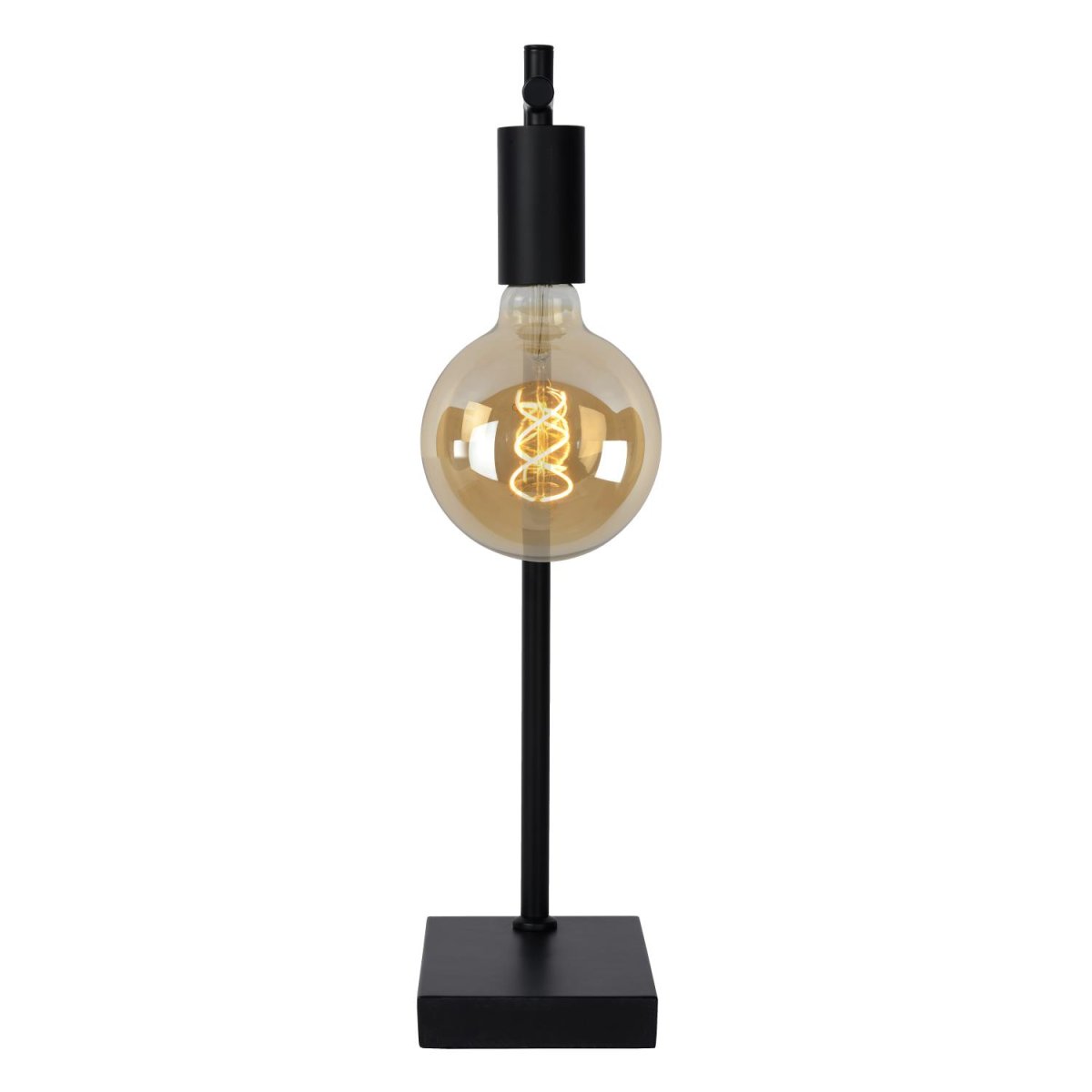 Leanne 52cm Svart bordlampe Fra Lucide - Takket være sin moderne design smelter Leanne inn i ethvert miljø som en ekte kameleon.