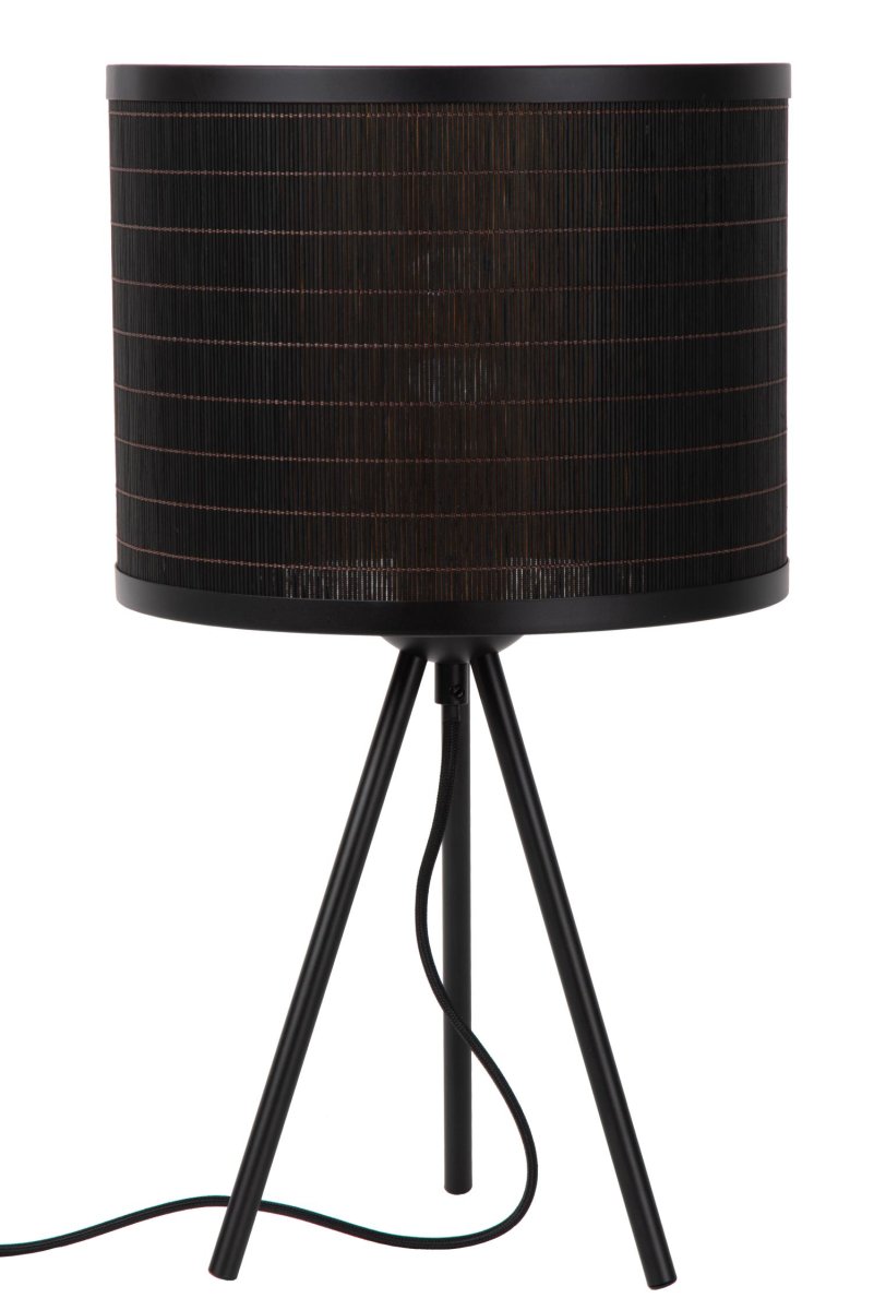 Tagalog 45cm Svart bordlampe Fra Lucide - De tre metallbena er enkle å montere, noe som gjør det enkelt å flytte Tagalog rundt i rommet.
