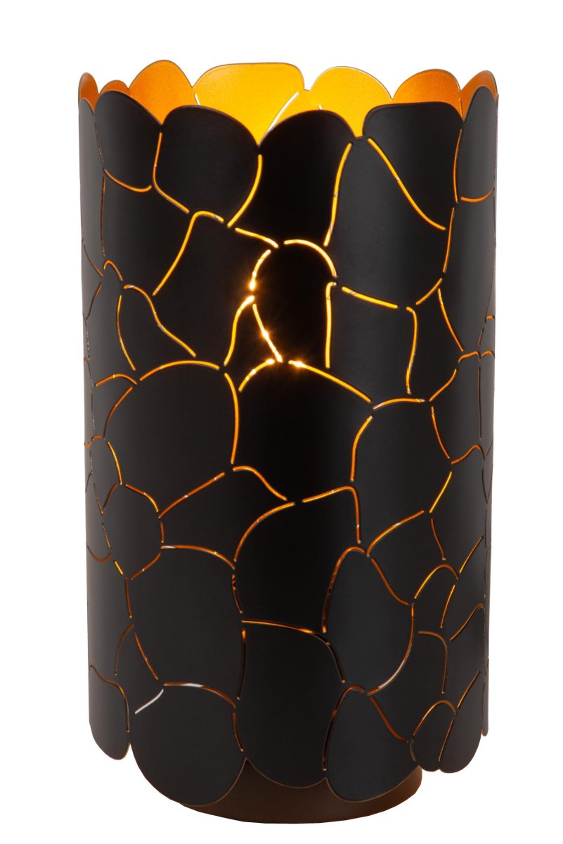 Almelo 26cm Svart bordlampe Fra Lucide - Almelo er perfekt for et sidebord i stua, p&aring; nattbordet ditt eller som en elegant aksent ved siden av en vakker plante.