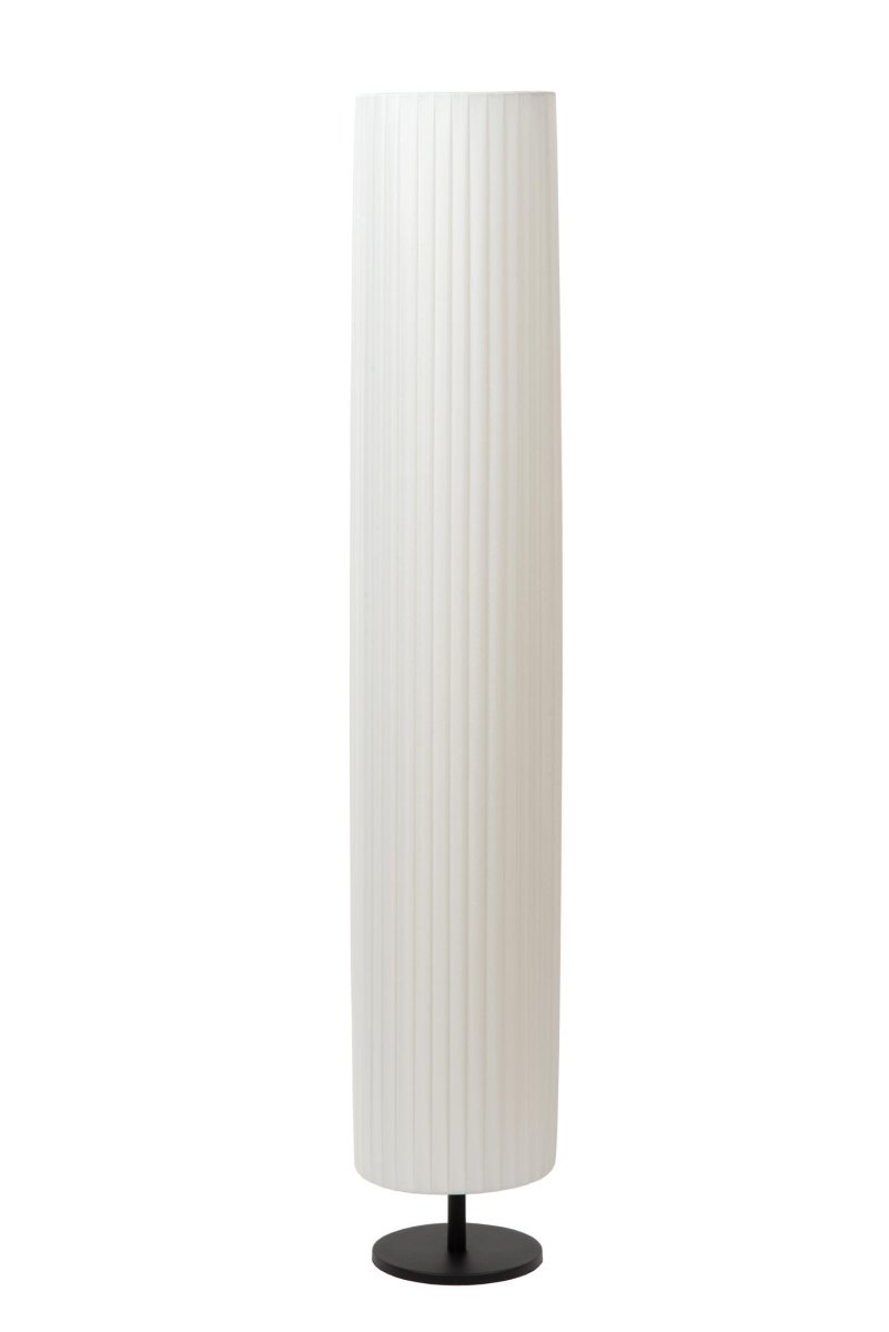 Fold 120cm Hvit gulvlampe Fra Lucide - &Aring; treffe&aring; p&aring; og av Brett enkelt sammen med str&oslash;mbryteren p&aring; ledningen.