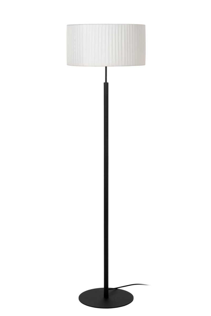 Fold Hvit gulvlampe Fra Lucide - Moderne design m&oslash;ter klassisk sjarm &ndash; det er Fold i et n&oslash;tteskall.