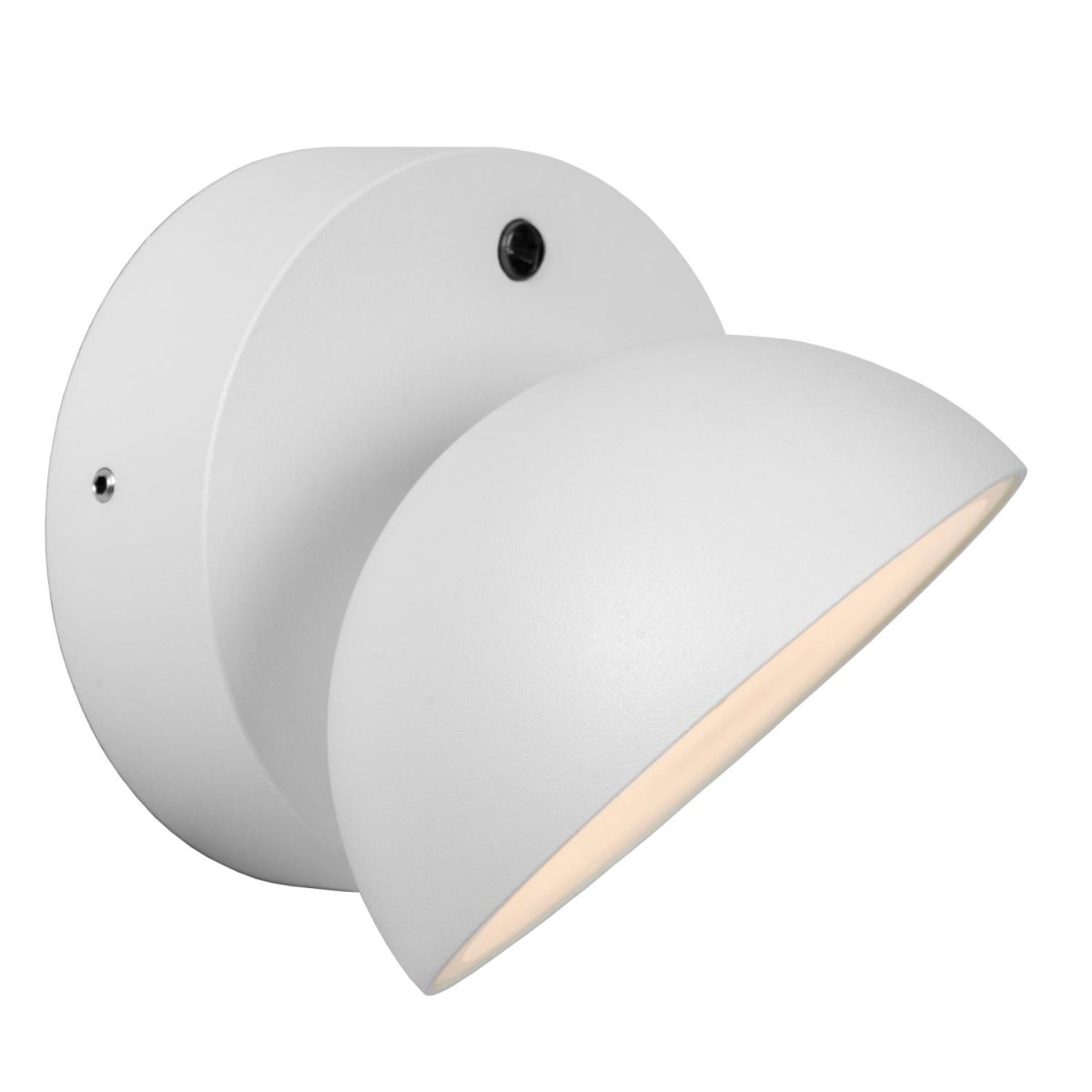 Finn Hvit utendørslampe Fra Lucide - Det praktiske og slitesterke designet sørger for sikkerhet og stil i alle utemiljøer.