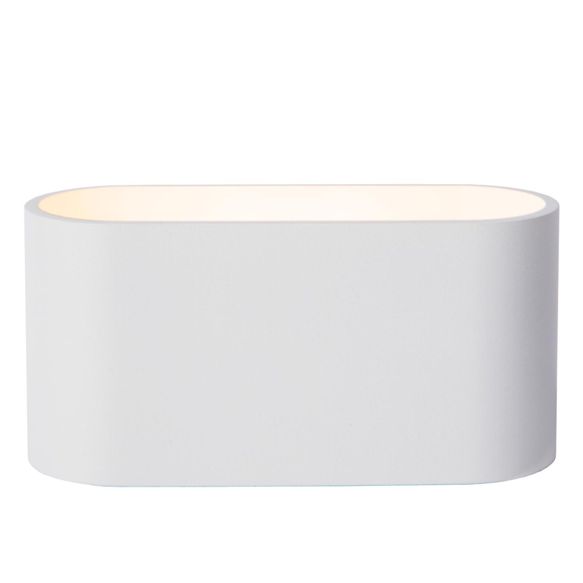 Xera 16cm Hvit vegglampe Fra Lucide - Plasser for eksempel i stuen, kontoret eller gangen for et subtilt industrielt preg.