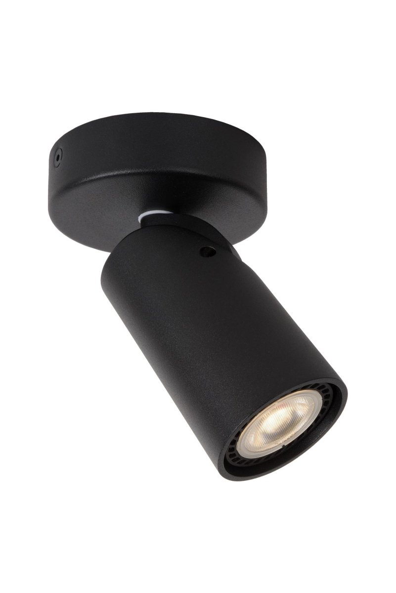 Xyrus Svart spotlight Fra Lucide - Plasser flere ved siden av hverandre og velg hvilke detaljer og soner i hjemmet du vil fremheve.