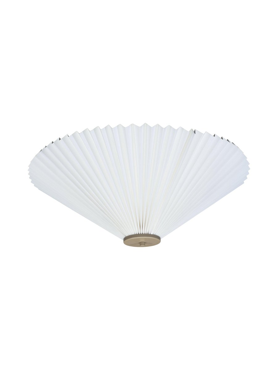 Dora Ø60 Hvit plafond Fra PR Home - Tak med lampeskjerm i hvitt papir.
