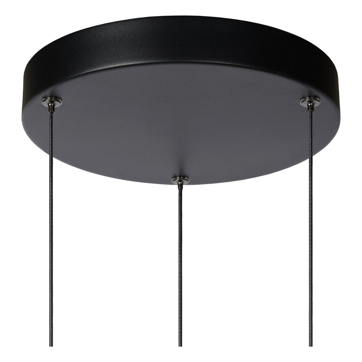 Margary Ø28 Svart Taklampe Fra Lucide - Med sine tre pendler lykkes taklampen Margary i å skape akkurat den rette atmosfæren og imponerer med sin sofistikerte design.