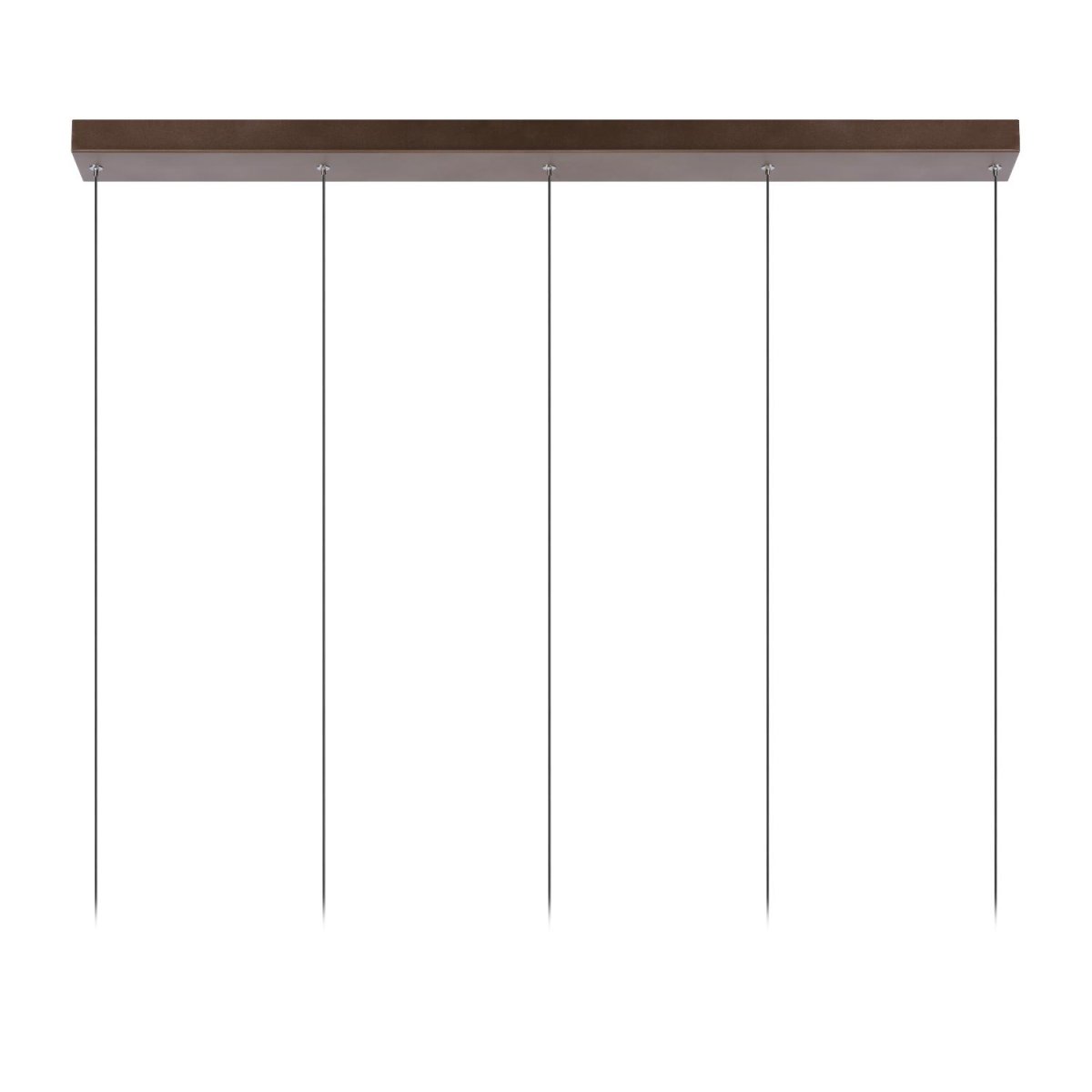 Margary 103cm Kaffe Taklampe Fra Lucide - Her finner du både en nedovervendt lyskilde i bunnen av sylinderen og en andre integrert LED-lyskilde som vikler seg rundt den elegante stangen, omgitt av en andre sylinder.