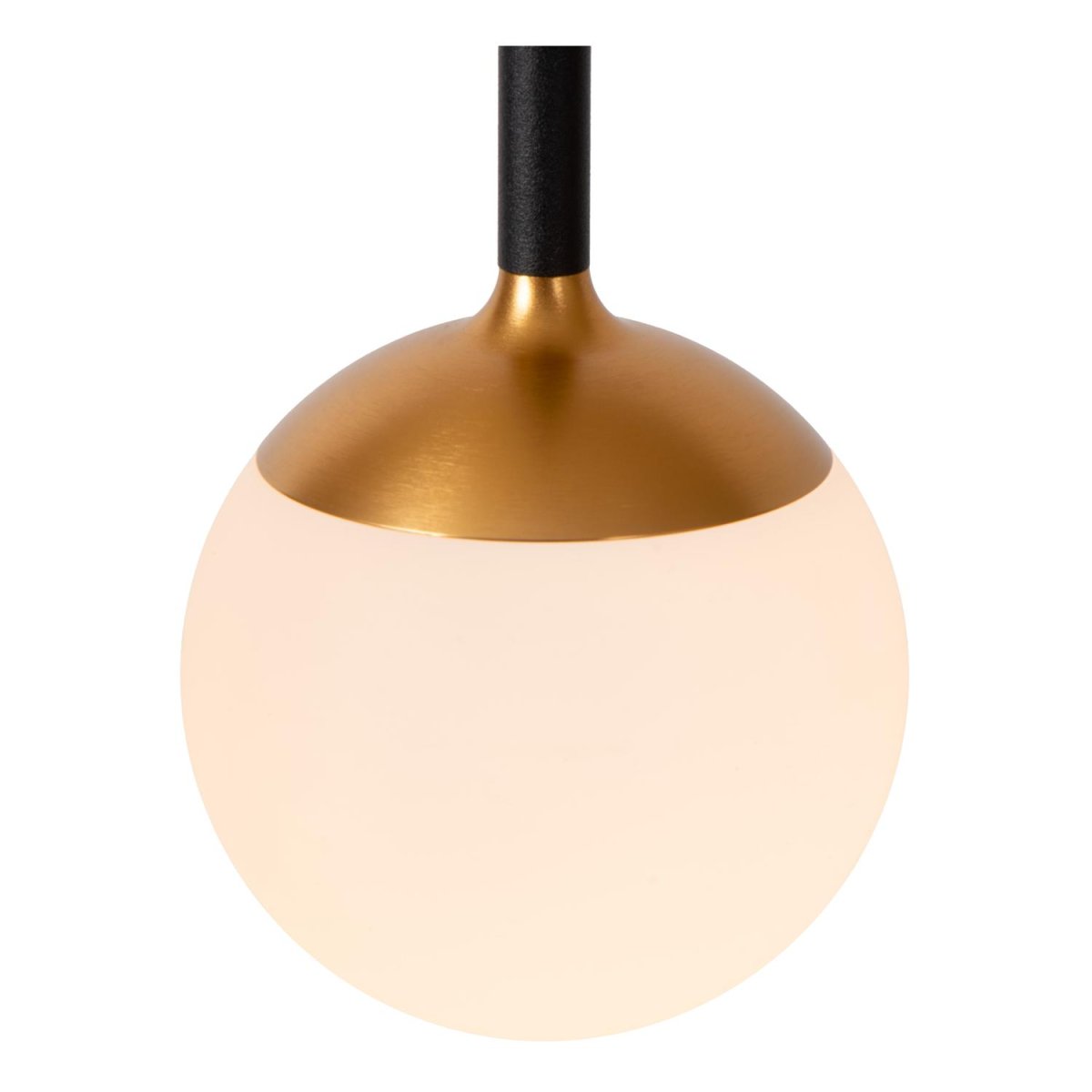 Calina Ø10 Svart Taklampe Fra Lucide - CALINA er utstyrt med en integrert dimbar LED-lyskilde som sender ut et varmt hvitt lys (2560K/2750K), som gir en myk og behagelig gl&oslash;d.