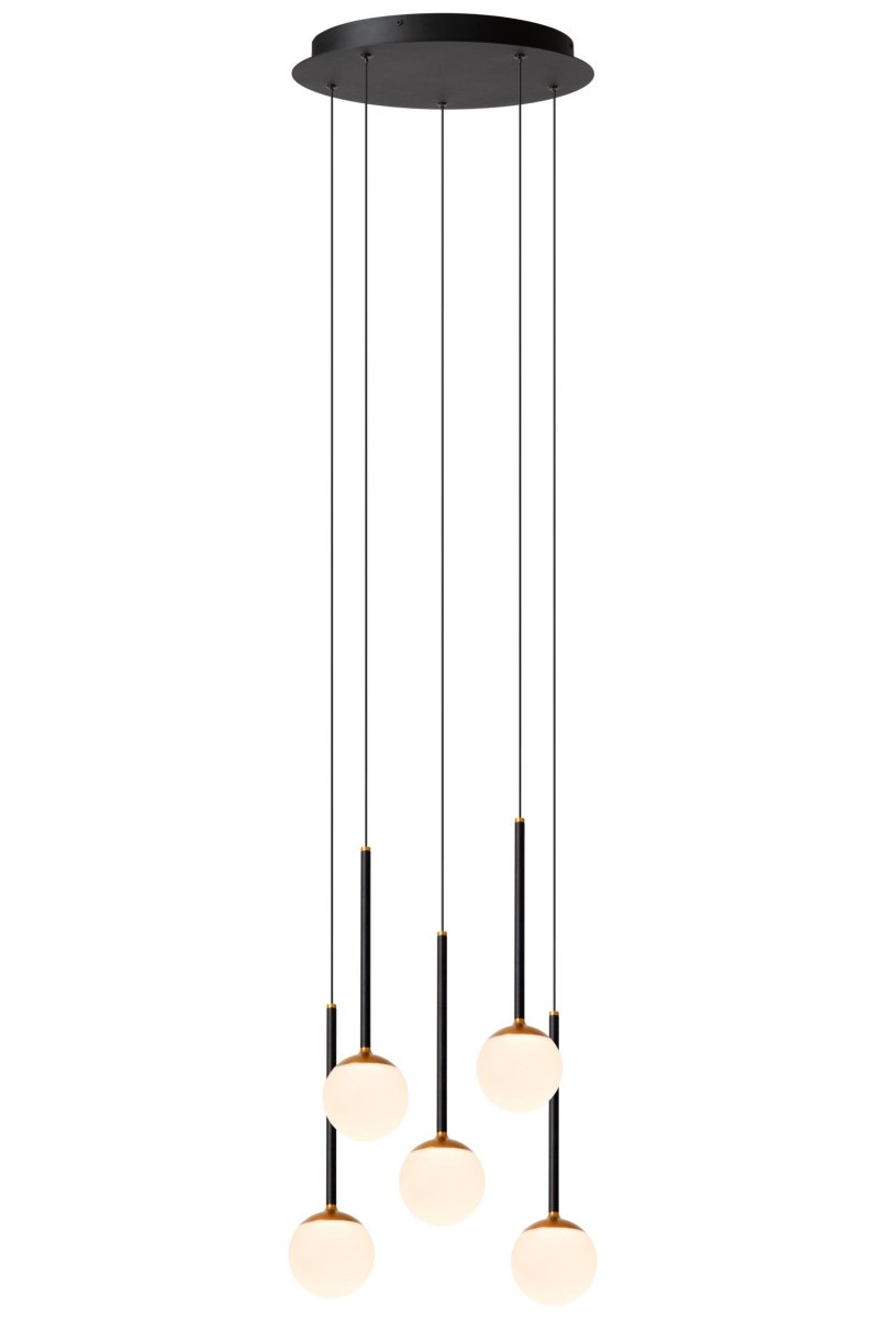 Calina Ø42 Svart Taklampe Fra Lucide - Laget av h&oslash;ykvalitets akryl og lett &aring; koble til en dimmer, gir CALINA b&aring;de stil og funksjonalitet i et moderne hjem.