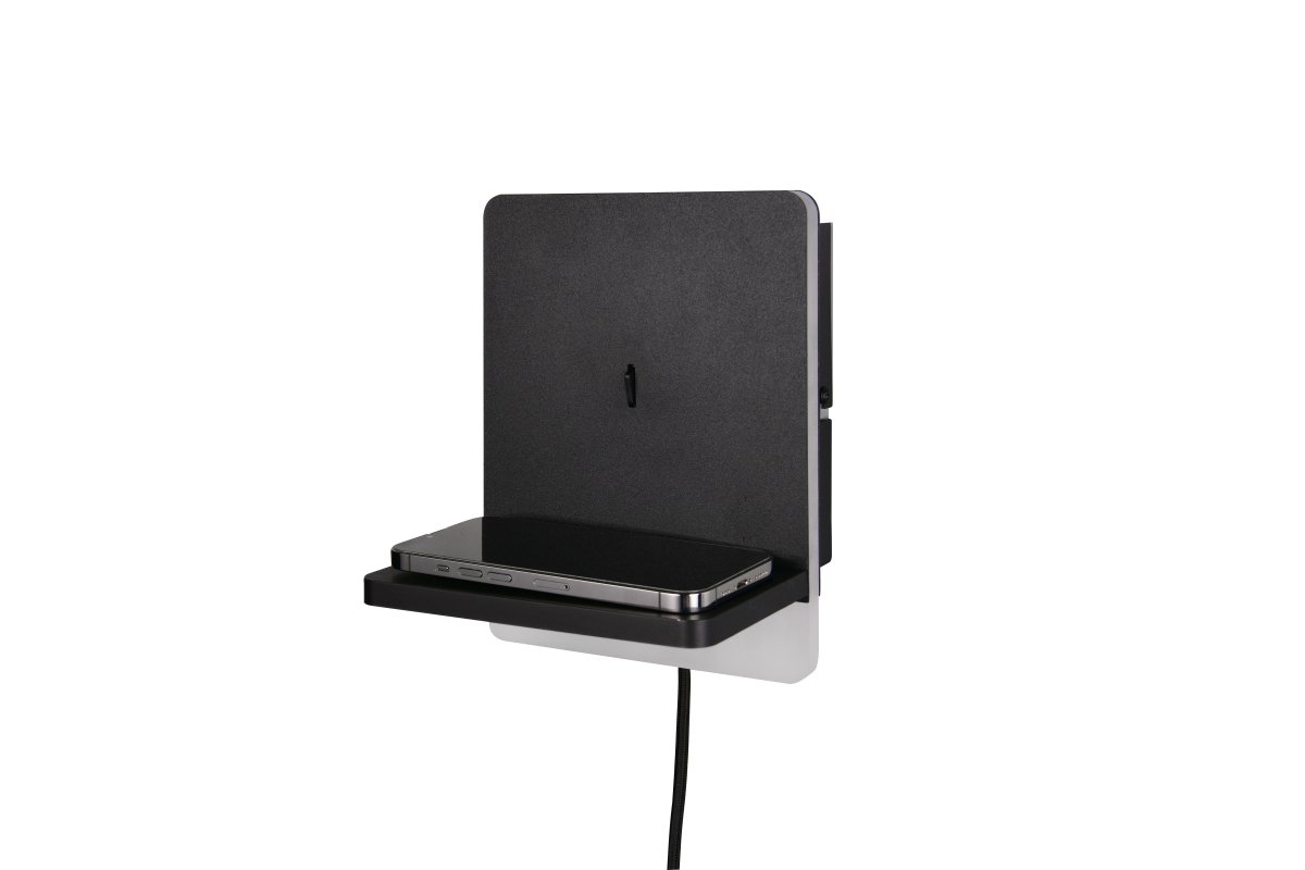 Fairfield 20cm Svart vegglampe Fra Trio Lighting - FLEXconnect-funksjonen tillater b&aring;de fast installasjon og med kabel og veggplugg.