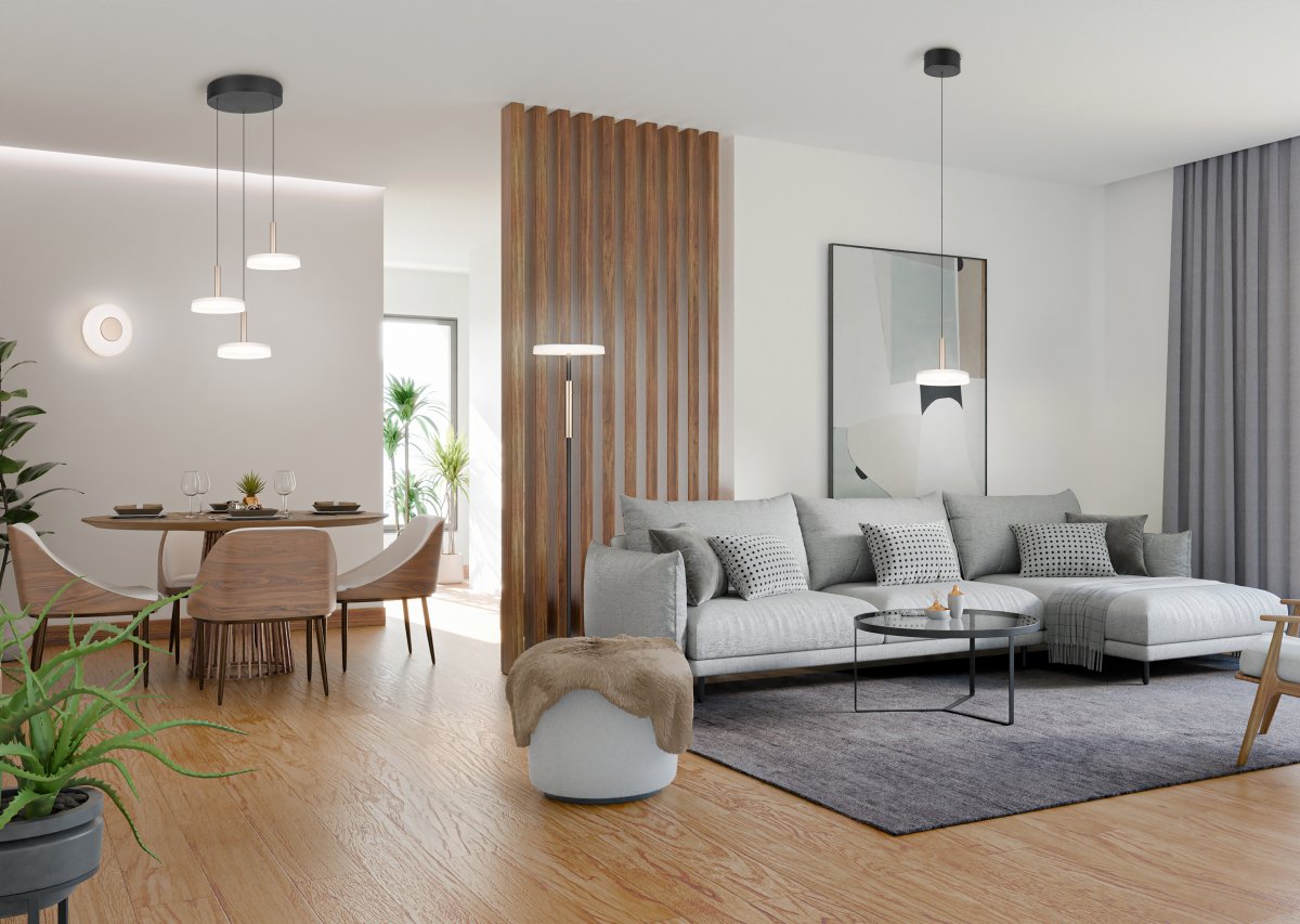 Celeste Ø22 Kaffe vegglampe Fra Trio Lighting - 