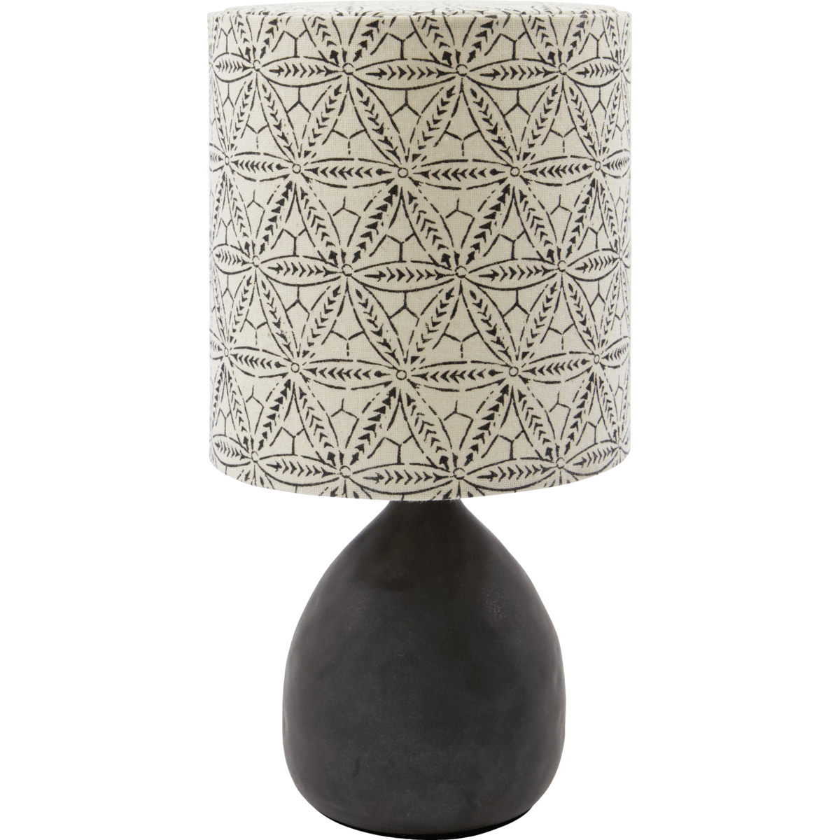 Flores 30cm Svart bordlampe Fra House Doctor - Perfekt for å skape en koselig atmosfære for nattbord, sidebord eller konsoller, denne lampen balanserer moderne stil med en innbydende atmosfære.