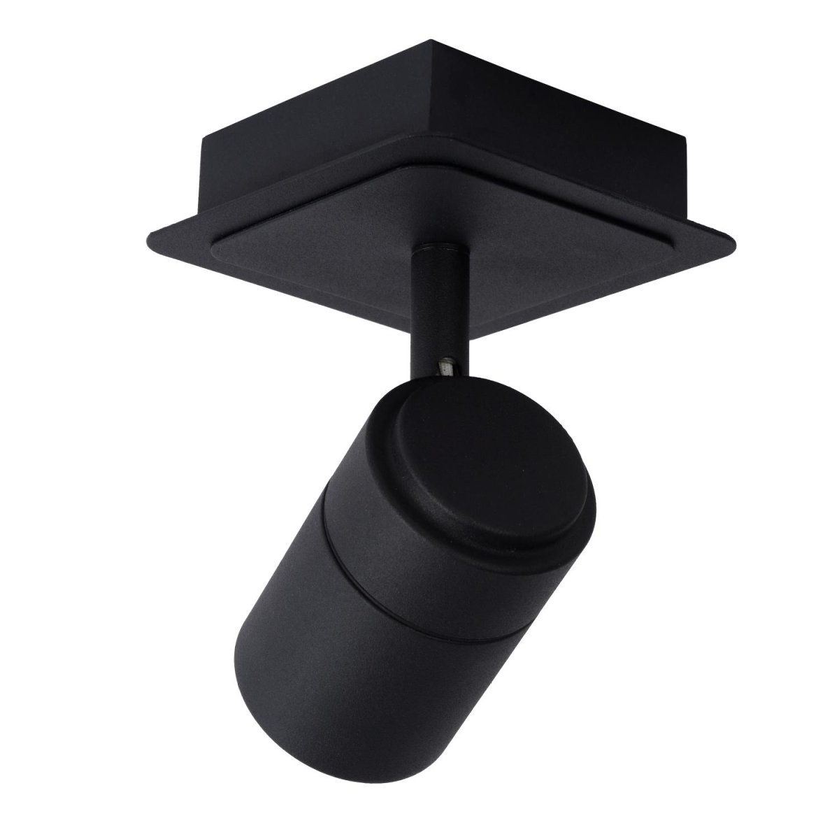 Lennert 12cm Svart baderomslampe Fra Lucide - Koble lampen til en kompatibel dimmer og juster lysstyrken for å skape den rette atmosfæren, enten det er tidlig morgen eller sent på kvelden.