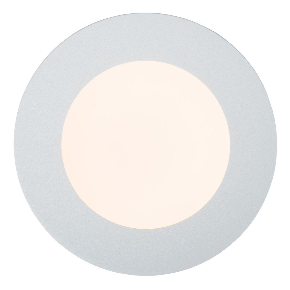Brice-Led Ø12 Hvit baderomslampe Fra Lucide - Utstyrt med LED-lamper fra den kjente produsenten Epistar, leverer Brice LED en høy lysstyrke og et jevnt, varmhvitt lys.