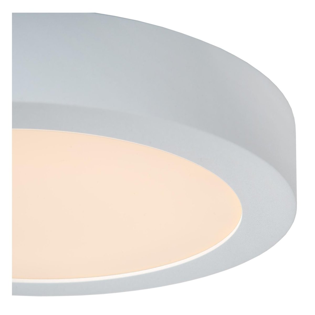 Brice-Led Ø24 Hvit baderomslampe Fra Lucide - Hver modell i Brice LED-serien (rund eller firkantet) er utstyrt med kvalitets-LED fra den kjente produsenten Epistar, som gir høy lysstyrke og jevn, varmhvit lysfordeling.