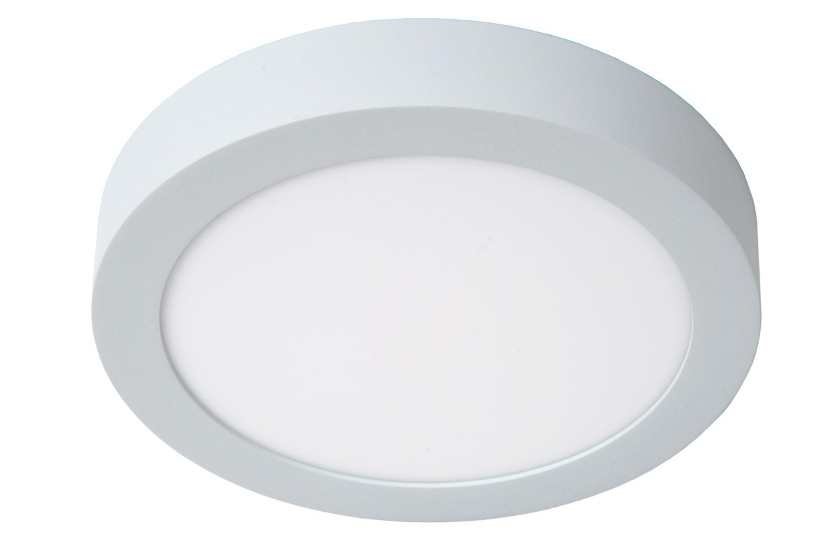 Brice-Led Ø24 Hvit baderomslampe Fra Lucide - Hver modell i Brice LED-serien (rund eller firkantet) er utstyrt med kvalitets-LED fra den kjente produsenten Epistar, som gir høy lysstyrke og jevn, varmhvit lysfordeling.