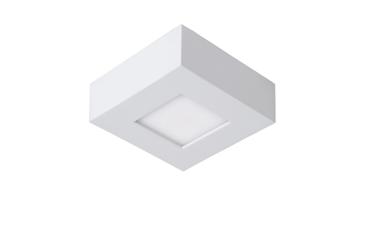 Brice 10cm Hvit baderomslampe Fra Lucide - Leter du etter en taklampe av høy kvalitet med den nyeste LED-teknologien og et tidløst design?