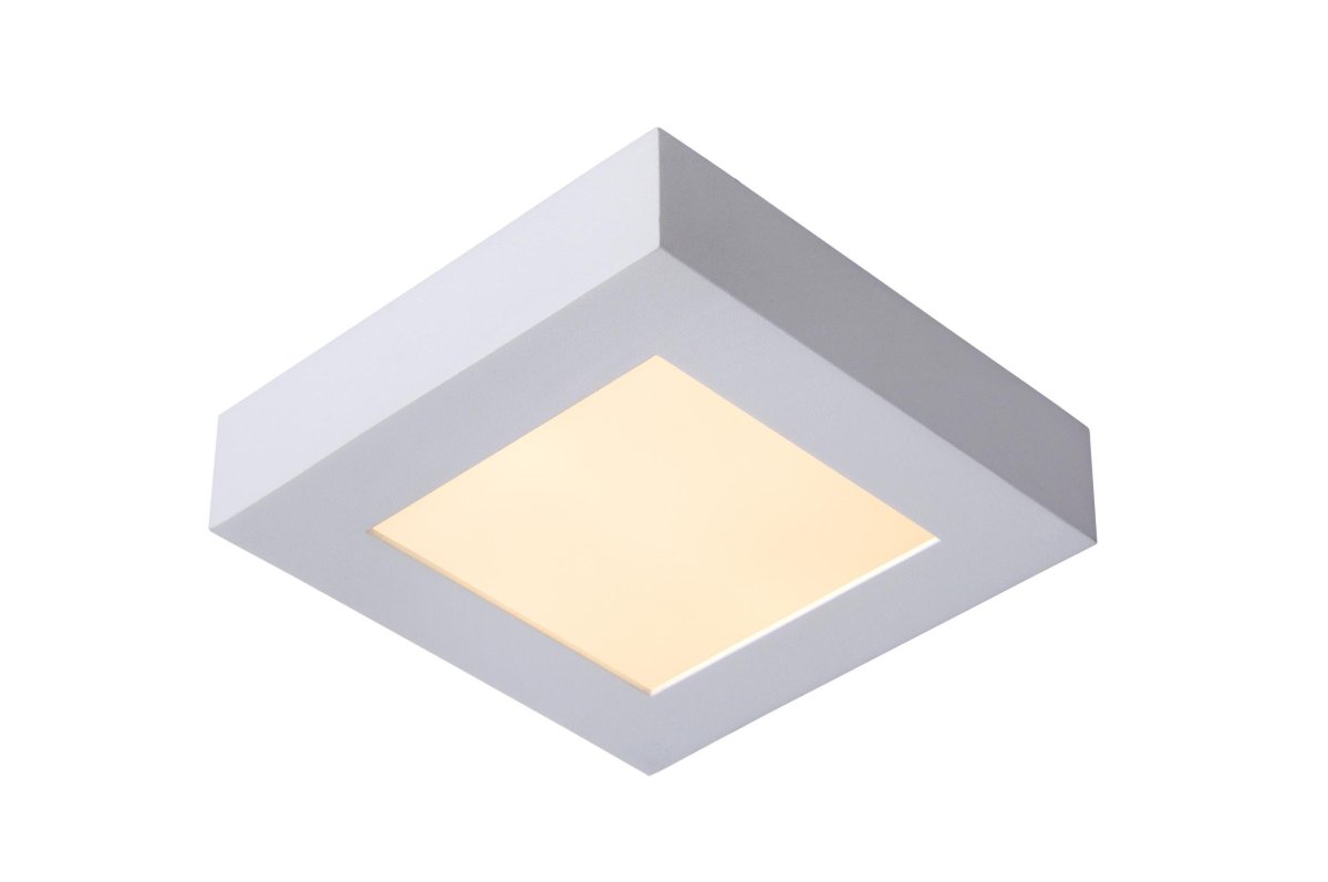 Brice-Led 16cm Hvit baderomslampe Fra Lucide - Leter du etter en taklampe av høy kvalitet med den nyeste LED-teknologien og et tidløst design?